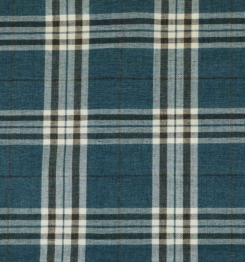 NEW Count Nathaniel Plaid Tartan Upholstery Fabric in Teal - Fancy Styles Fabric Pierre Frey Lee Jofa Brunschwig & Fils