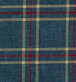 NEW Sir Adrian Plaid Tartan Upholstery Fabric in Teal - Fancy Styles Fabric Pierre Frey Lee Jofa Brunschwig & Fils