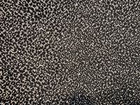 NEW Baron Clyde Novelty Italian Leopard Upholstery Chenille Velvet Gray Black and White - Fancy Styles Fabric Pierre Frey Lee Jofa Brunschwig & Fils