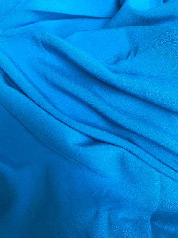 NEW Contessa Zahra 100% Rayon Lightweight Dress Fabric in Turquoise - Fancy Styles Fabric Pierre Frey Lee Jofa Brunschwig & Fils