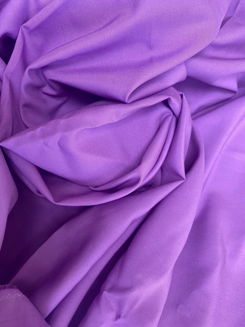 NEW Contessa Zahra 100% Rayon Lightweight Dress Fabric in Violet Purple