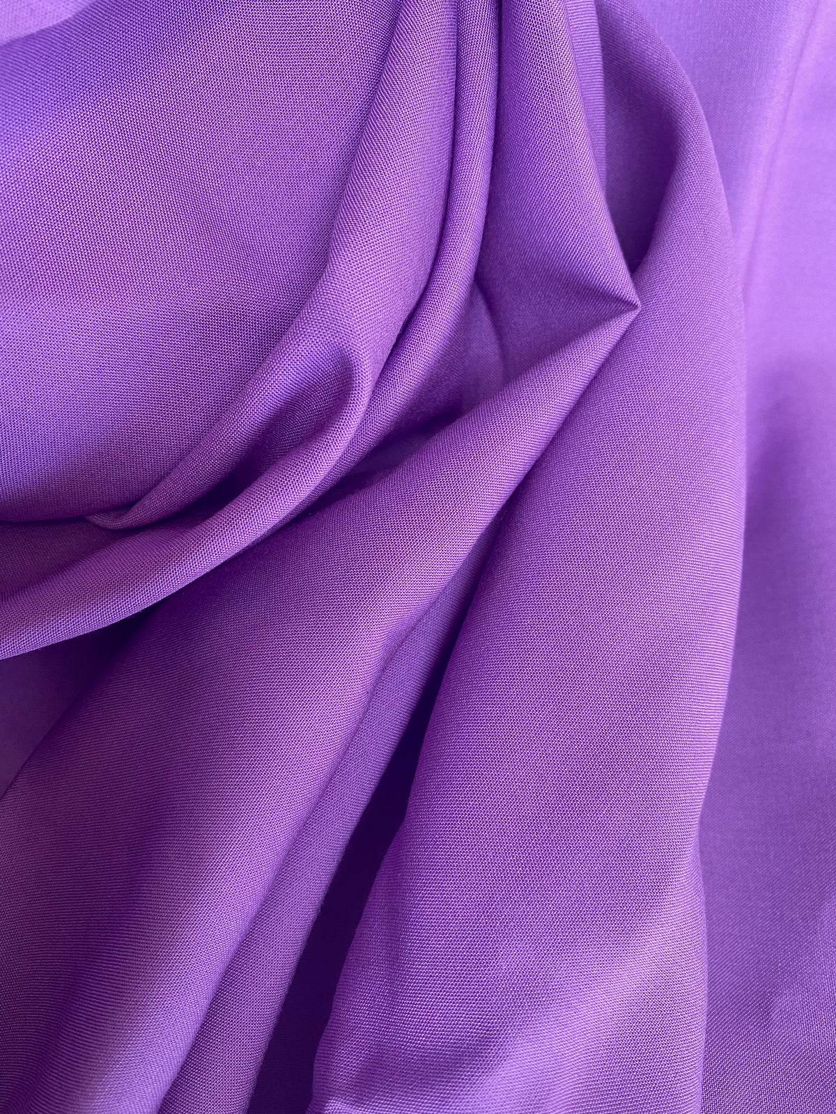 NEW Contessa Zahra 100% Rayon Lightweight Dress Fabric in Violet Purple - Fancy Styles Fabric Pierre Frey Lee Jofa Brunschwig & Fils