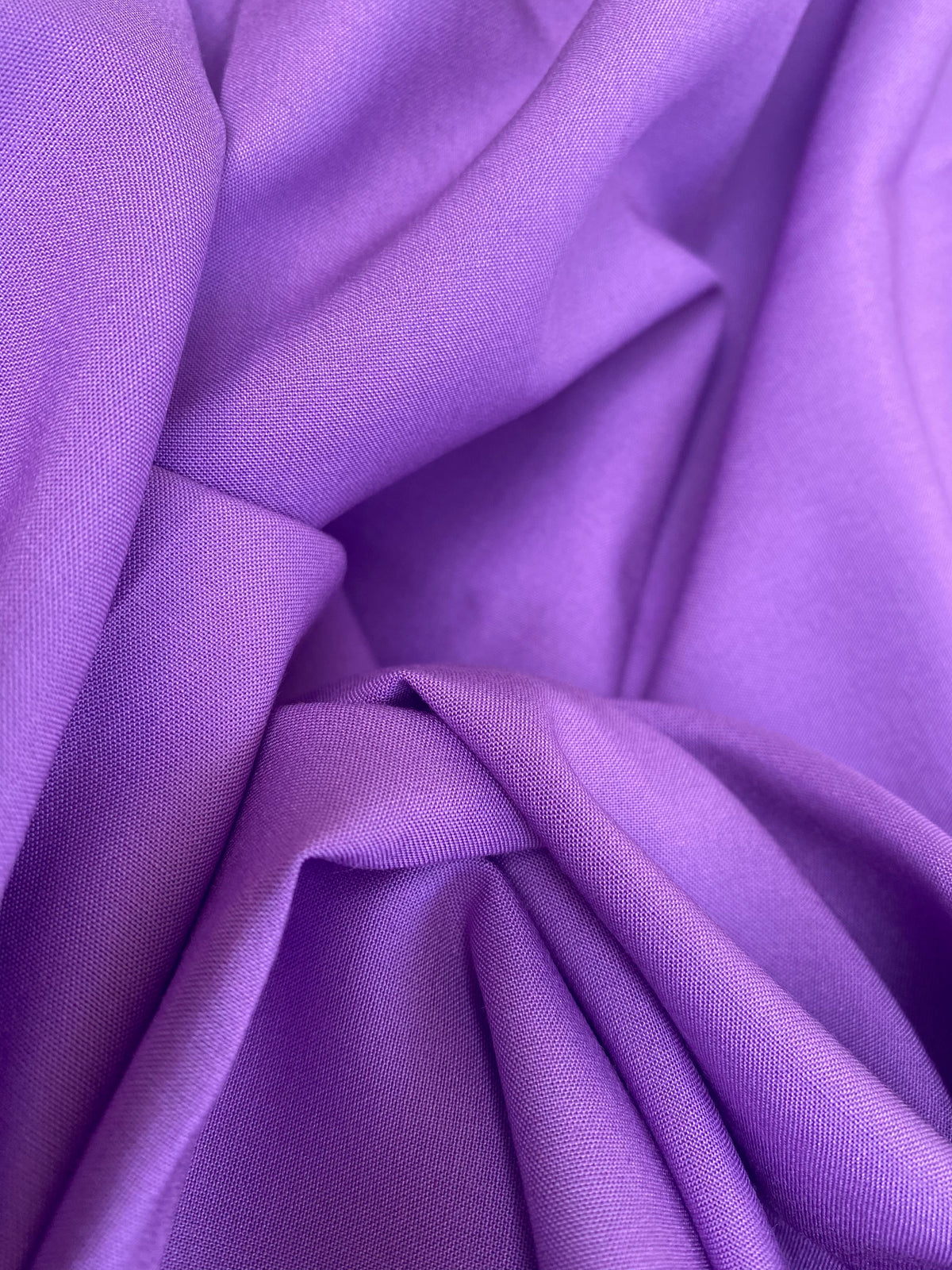 NEW Contessa Zahra 100% Rayon Lightweight Dress Fabric in Violet Purple - Fancy Styles Fabric Pierre Frey Lee Jofa Brunschwig & Fils