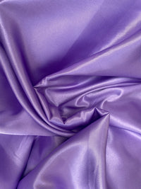 NEW Duchess Malaika "Faux Silk" Satin in Solid Lilac Purple - Fancy Styles Fabric Pierre Frey Lee Jofa Brunschwig & Fils