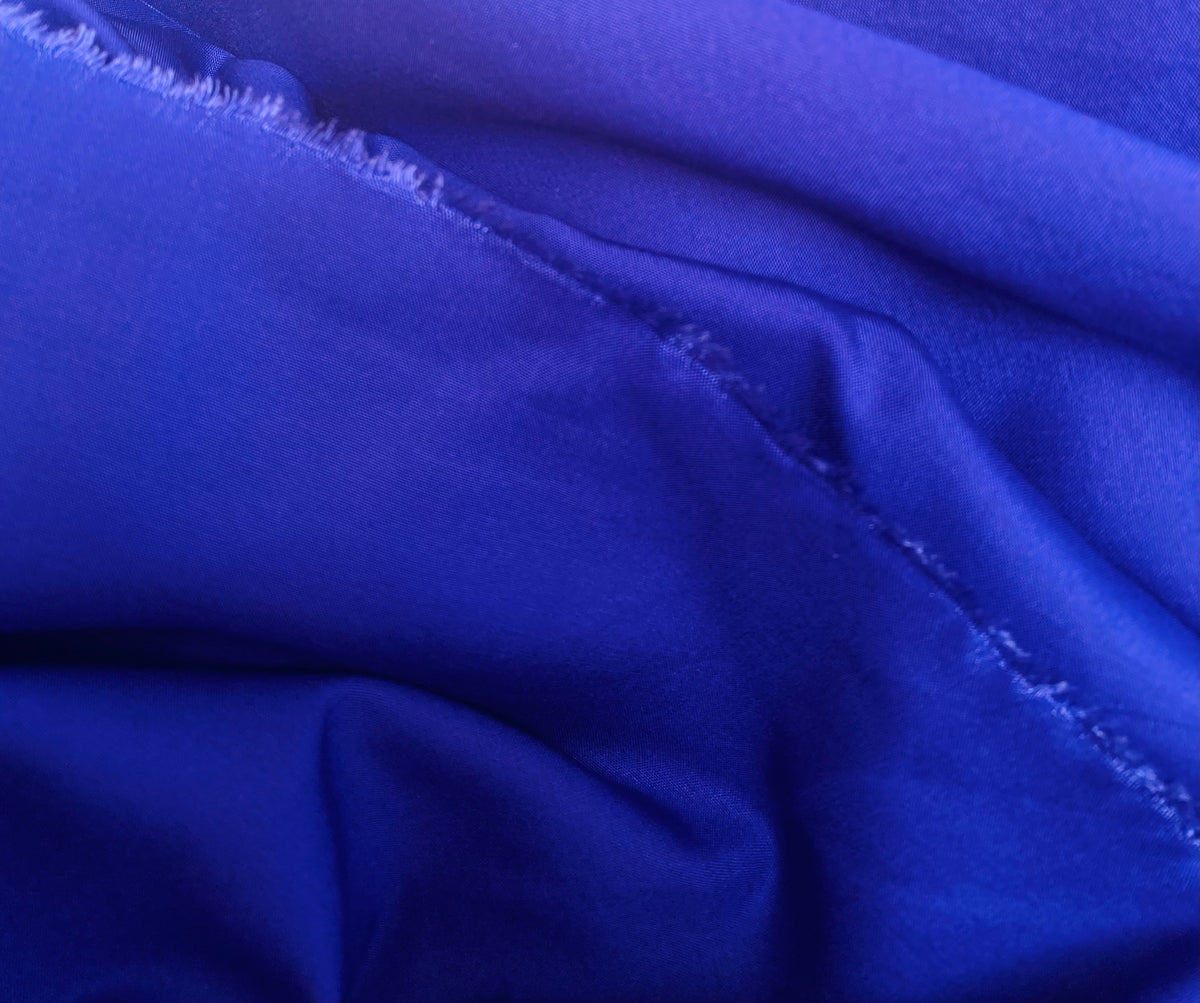 NEW Contessa Zahra 100% Rayon Lightweight Dress Fabric in Royal Blue - Fancy Styles Fabric Pierre Frey Lee Jofa Brunschwig & Fils