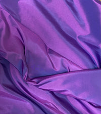 NEW Queen Unn "Faux Silk" Taffeta Solid Magenta with Blue Iridescence - Fancy Styles Fabric Pierre Frey Lee Jofa Brunschwig & Fils