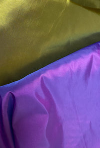 NEW Queen Unn "Faux Silk" Taffeta Solid Magenta with Blue Iridescence - Fancy Styles Fabric Pierre Frey Lee Jofa Brunschwig & Fils