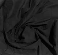 NEW! Miss Iyanna 100% Cotton Swiss Dot Fabric in Black - Fancy Styles Fabric Pierre Frey Lee Jofa Brunschwig & Fils