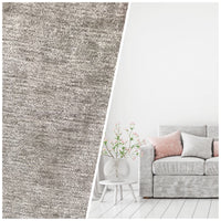 Designer Velvet Chenille Fabric - Antique Silver Gray - Upholstery - Fancy Styles Fabric Pierre Frey Lee Jofa Brunschwig & Fils