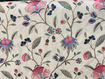 NEW Princess Amberley Floral Designer Fabric Made in India in Pink