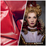 NEW Lady Lisa Designer 100% Silk Taffeta - Frosty Red Iridescent - Fancy Styles Fabric Pierre Frey Lee Jofa Brunschwig & Fils