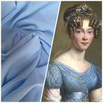 NEW Duchess Fatima Chiffon in Solid Light Blue