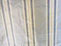 NEW Lady Amaranthe 100% Silk Taffeta Yellow & Purple Stripes - Fancy Styles Fabric Pierre Frey Lee Jofa Brunschwig & Fils
