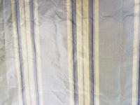 NEW Lady Amaranthe 100% Silk Taffeta Yellow & Purple Stripes - Fancy Styles Fabric Pierre Frey Lee Jofa Brunschwig & Fils