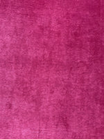 NEW Designer Upholstery Heavyweight Velvet Fabric - Fuchsia - Fancy Styles Fabric Pierre Frey Lee Jofa Brunschwig & Fils