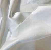 NEW Designer White Stripe 100% Cotton Sateen Fabric - 55" Wide - Fancy Styles Fabric Pierre Frey Lee Jofa Brunschwig & Fils