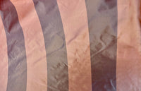 NEW Designer 100% Silk Taffeta Stripes Fabric - Frosty Purple & Frosty Rose Pink - Fancy Styles Fabric Pierre Frey Lee Jofa Brunschwig & Fils