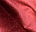 NEW Designer Made In Belgium Upholstery Velvet Fabric - Merlot Red - Fancy Styles Fabric Pierre Frey Lee Jofa Brunschwig & Fils