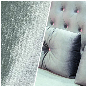 NEW Designer Made In Belgium Upholstery Velvet Fabric - Light Blue - Fancy Styles Fabric Pierre Frey Lee Jofa Brunschwig & Fils