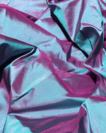 NEW Lady Lisa 100% Silk Taffeta Fabric - Solid Electric Purple with Blue Iridescence - Fancy Styles Fabric Pierre Frey Lee Jofa Brunschwig & Fils