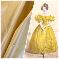 NEW Lady Lisa Designer 100% Silk Taffeta Solid Butter Yellow Fabric - Fancy Styles Fabric Pierre Frey Lee Jofa Brunschwig & Fils