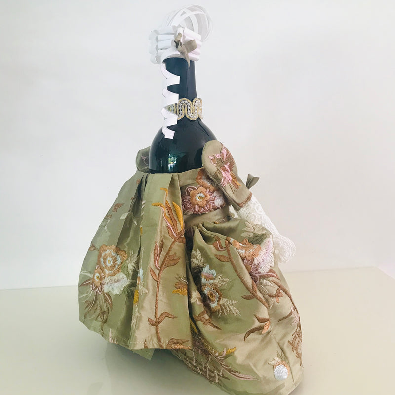 18th Century Wine Bottle Dress Pattern - Fancy Styles Fabric Pierre Frey Lee Jofa Brunschwig & Fils