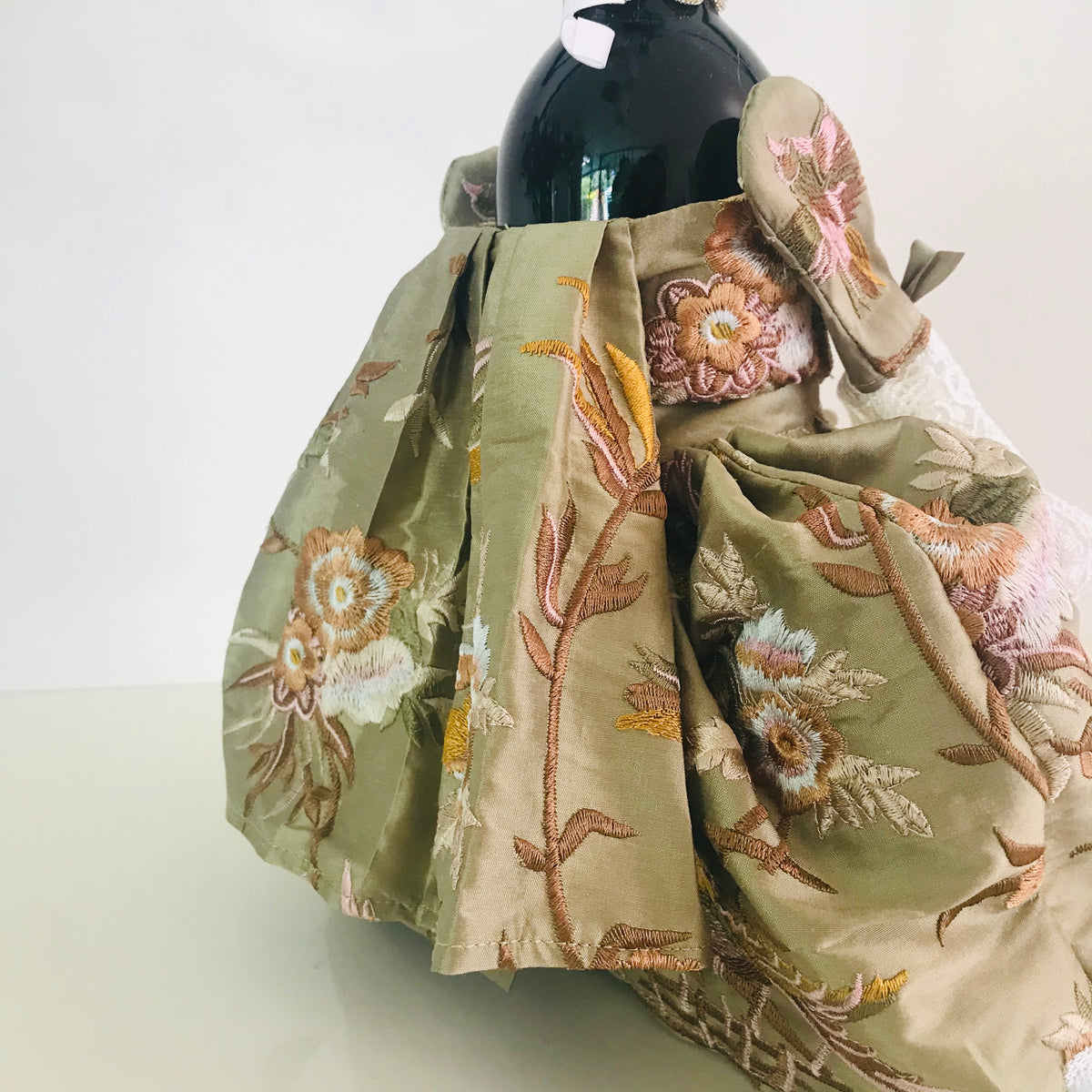 18th Century Wine Bottle Dress Pattern - Fancy Styles Fabric Pierre Frey Lee Jofa Brunschwig & Fils