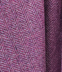 NEW 100% Wool Made in Italy Chevron Herringbone Mauve Pink Coat Fabric - Fancy Styles Fabric Pierre Frey Lee Jofa Brunschwig & Fils