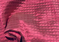Lady Celestine 100% Silk Quilted Taffeta Fabric with Cotton Backing in Raspberry Pink - Fancy Styles Fabric Pierre Frey Lee Jofa Brunschwig & Fils