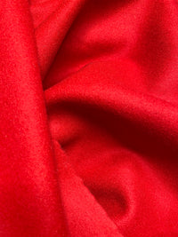 1 Yard Remnant- Apple Anne Designer 100% Wool Red Coat Fabric - Fancy Styles Fabric Pierre Frey Lee Jofa Brunschwig & Fils