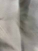 NEW Princess Donna Designer 100% Silk Taffeta Mini Diamond Embroidered Motif Fabric - Gray with Gold Diamonds - Fancy Styles Fabric Pierre Frey Lee Jofa Brunschwig & Fils