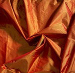 NEW Lady Lisa Designer 100% Silk Taffeta - Red with Gold Iridescence - Fancy Styles Fabric Pierre Frey Lee Jofa Brunschwig & Fils