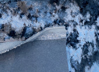 NEW Designer Made in Belgium Crushed Upholstery Velvet Fabric - Navy Blue - Fancy Styles Fabric Pierre Frey Lee Jofa Brunschwig & Fils