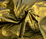 NEW Lady Lisa Designer 100% Silk Taffeta - Solid Olive with Black Iridescence - Fancy Styles Fabric Pierre Frey Lee Jofa Brunschwig & Fils