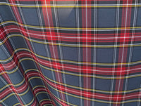 NEW Designer Plaid Tartan Medium Dress Weight Woven Fabric - Gray, Red, Yellow, & Black - Fancy Styles Fabric Pierre Frey Lee Jofa Brunschwig & Fils