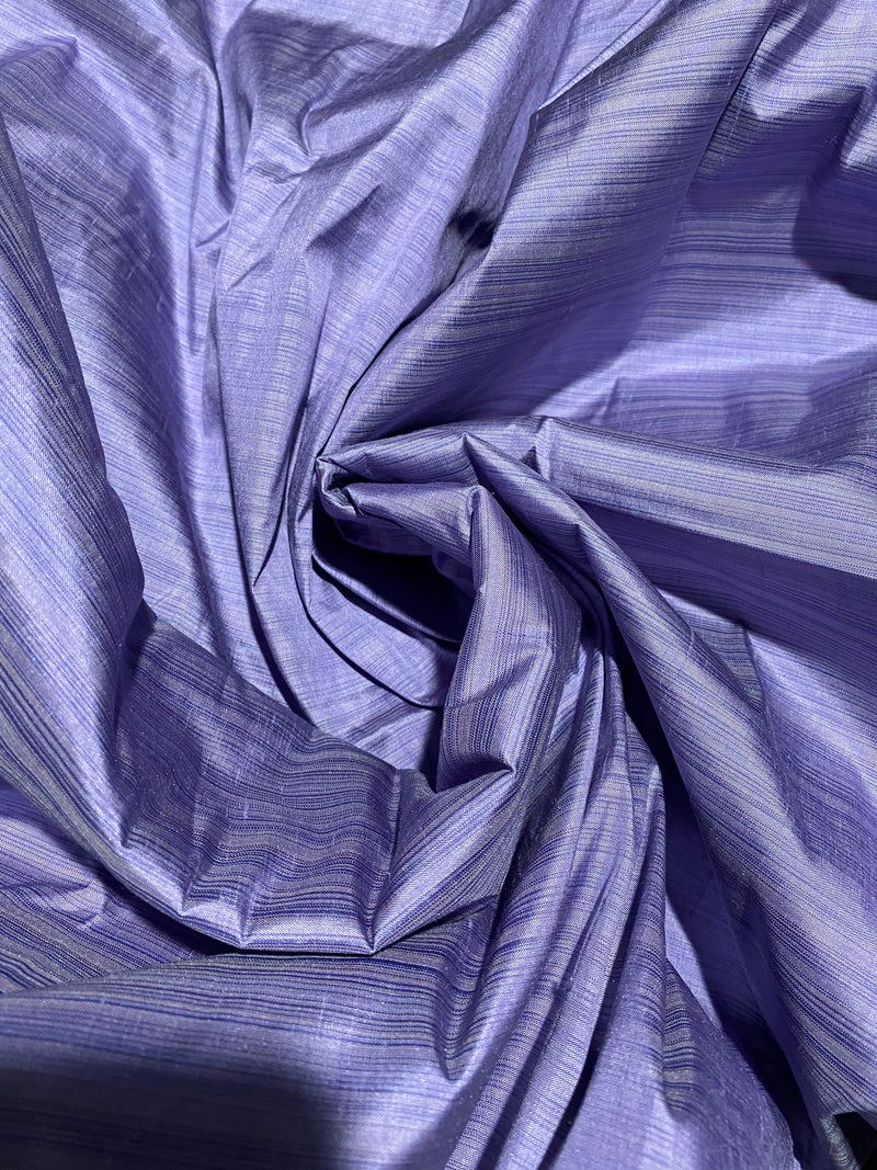 NEW Lady Bridgette Designer 100% Silk Dupioni Fabric in Purple Mini Stripes - Fancy Styles Fabric Pierre Frey Lee Jofa Brunschwig & Fils