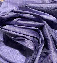NEW Lady Bridgette Designer 100% Silk Dupioni Fabric in Purple Mini Stripes - Fancy Styles Fabric Pierre Frey Lee Jofa Brunschwig & Fils