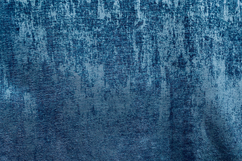NEW Designer Textured Chenille Velvet Upholstery Fabric - Blue - Fancy Styles Fabric Pierre Frey Lee Jofa Brunschwig & Fils
