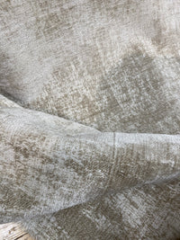 NEW Designer Chenille Velvet Upholstery Fabric - Taupe - Fancy Styles Fabric Pierre Frey Lee Jofa Brunschwig & Fils