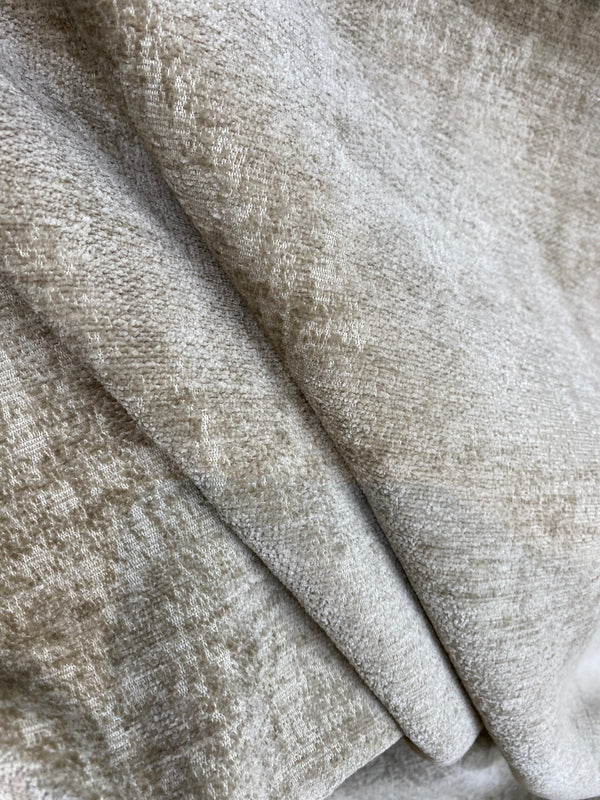 NEW Designer Chenille Velvet Upholstery Fabric - Taupe - Fancy Styles Fabric Pierre Frey Lee Jofa Brunschwig & Fils