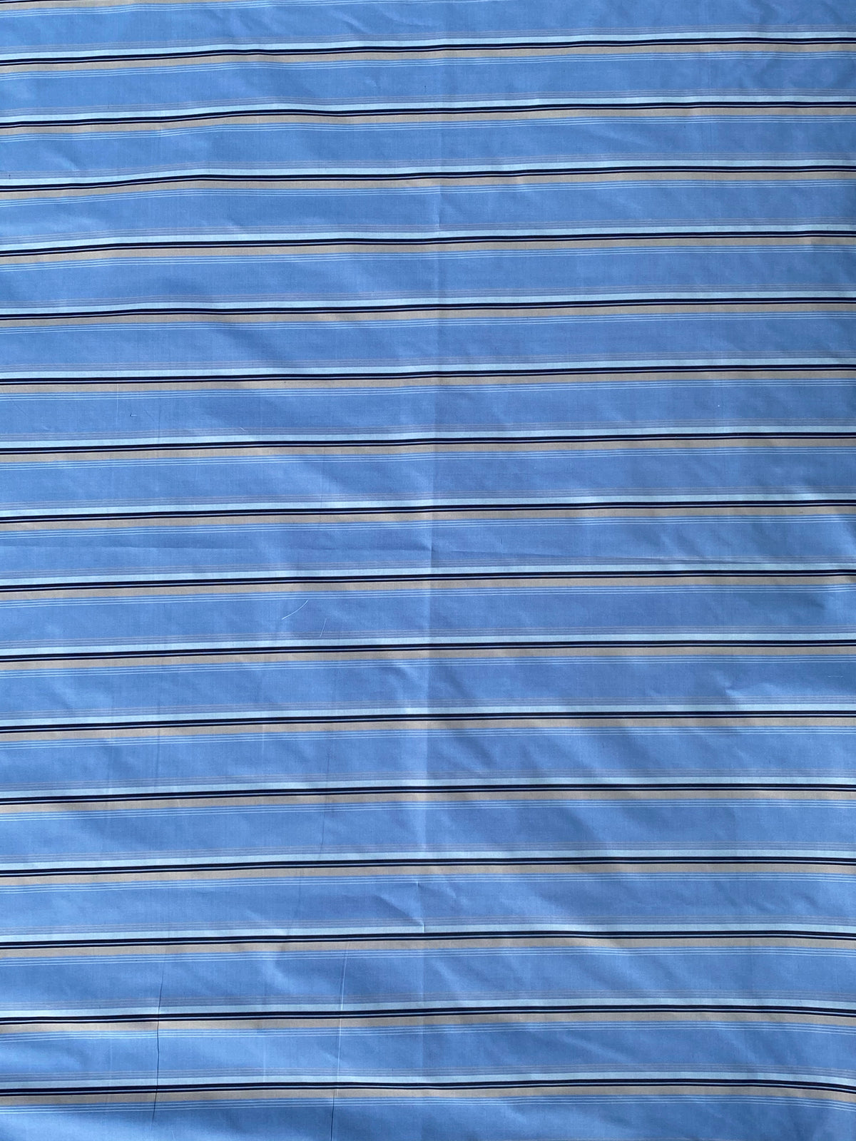 NEW Countess Shannon Designer 100% Silk Taffeta Blue Horizontal Stripe Fabric - Fancy Styles Fabric Pierre Frey Lee Jofa Brunschwig & Fils