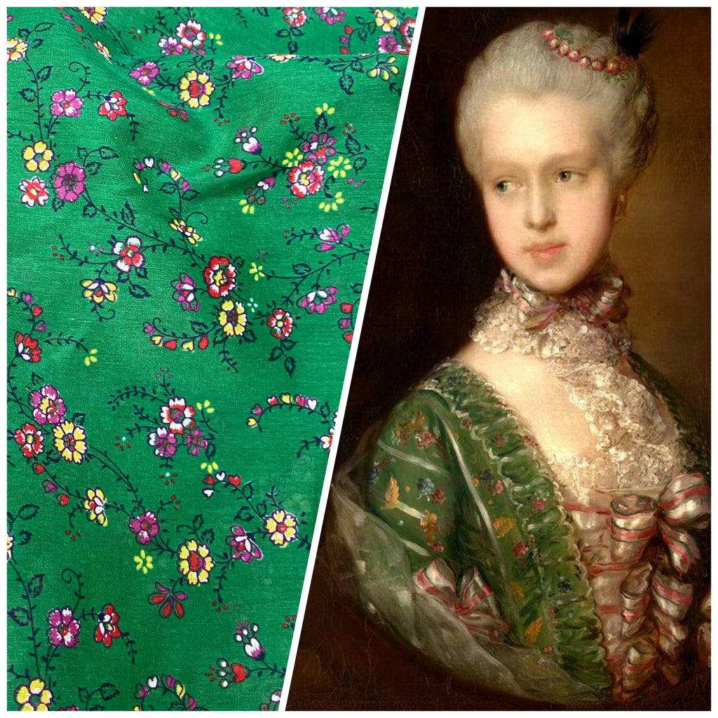 NEW Designer Green Cotton Silk Floral Woven Dress Shirt Fabric - Fancy Styles Fabric Pierre Frey Lee Jofa Brunschwig & Fils