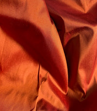 NEW Duchess Mable 100% Silk Dupioni Solid Terracotta - Fancy Styles Fabric Pierre Frey Lee Jofa Brunschwig & Fils
