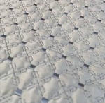 Princess Amy 100% Silk Designer Duck Egg Blue Quilted Fabric - Fancy Styles Fabric Pierre Frey Lee Jofa Brunschwig & Fils