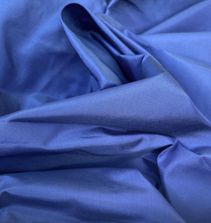 NEW Lady Lisa 100% Silk Taffeta Fabric - Solid Navy Blue - Fancy Styles Fabric Pierre Frey Lee Jofa Brunschwig & Fils