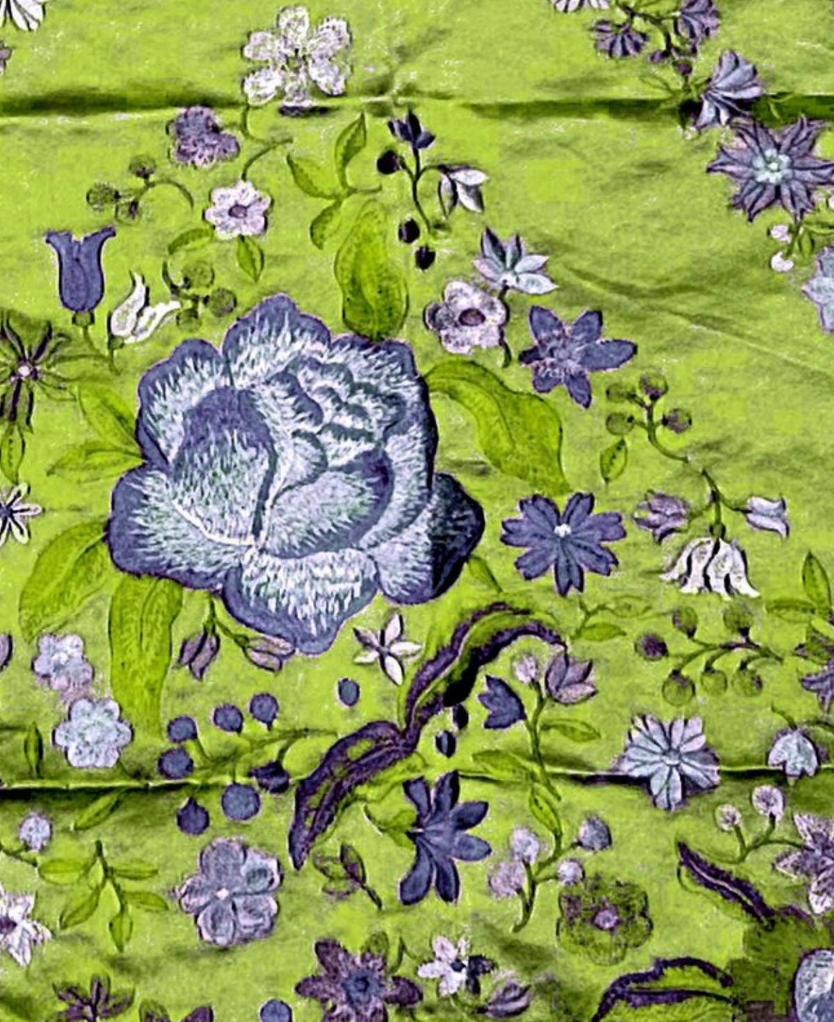 NEW! Custom-Order King Louis XIV Novelty 100% Silk Jacquard Embroidered Floral Upholstery Fabric- Electric Lime - Fancy Styles Fabric Pierre Frey Lee Jofa Brunschwig & Fils