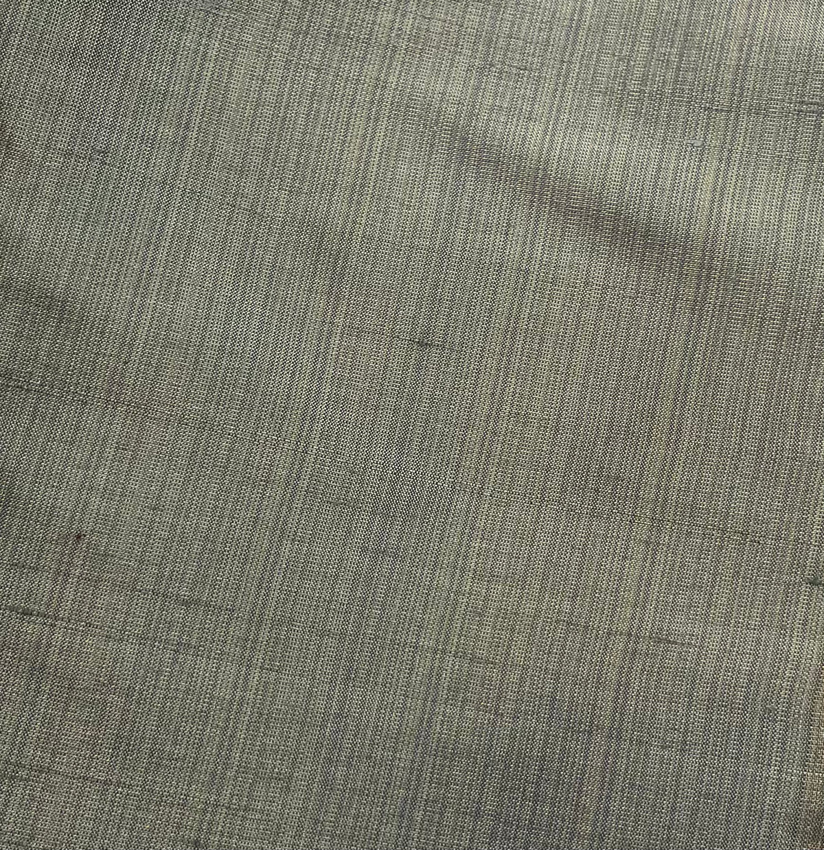 NEW! Lady Bridgette 100% Silk Dupioni Grey Pinstripe Stripe Fabric -SB_1_32 - Fancy Styles Fabric Pierre Frey Lee Jofa Brunschwig & Fils
