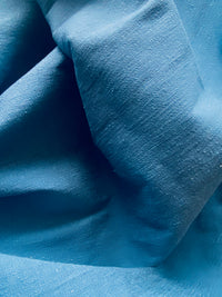 NEW Prince Jericho 100% Raw Silk Fabric - Solid Cornflower Blue - Fancy Styles Fabric Pierre Frey Lee Jofa Brunschwig & Fils