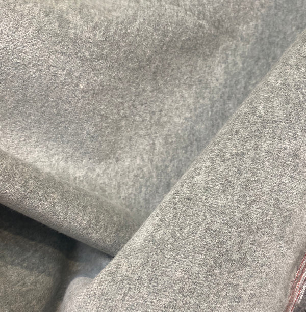 NEW! Prince Hudson - 100% Mohair Upholstery Velvet Fabric - Heather Grey - Fancy Styles Fabric Pierre Frey Lee Jofa Brunschwig & Fils