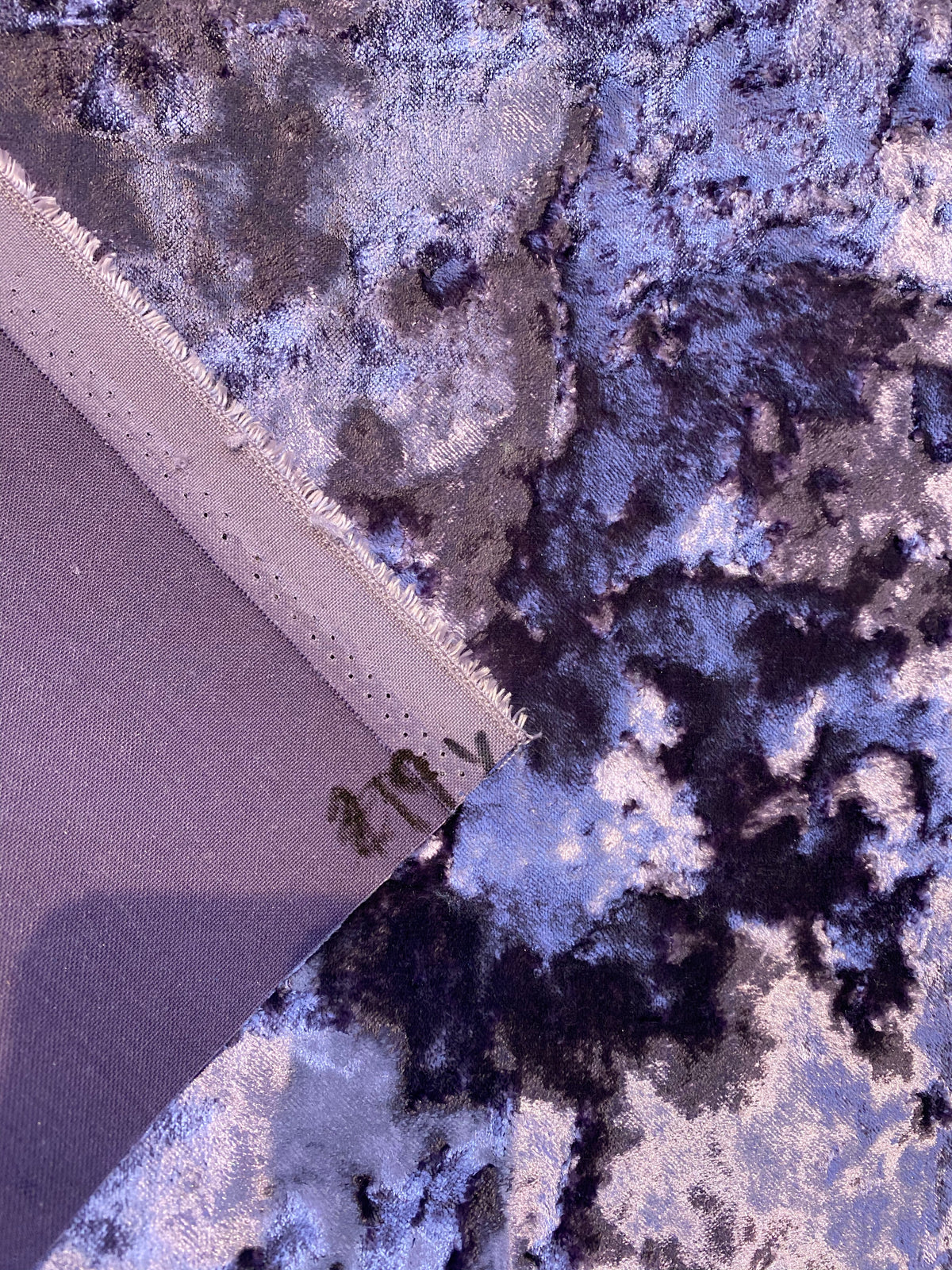 NEW! Sir Palisades Made In Belgium Crushed Velvet Upholstery Fabric - Jewel Purple - Fancy Styles Fabric Pierre Frey Lee Jofa Brunschwig & Fils